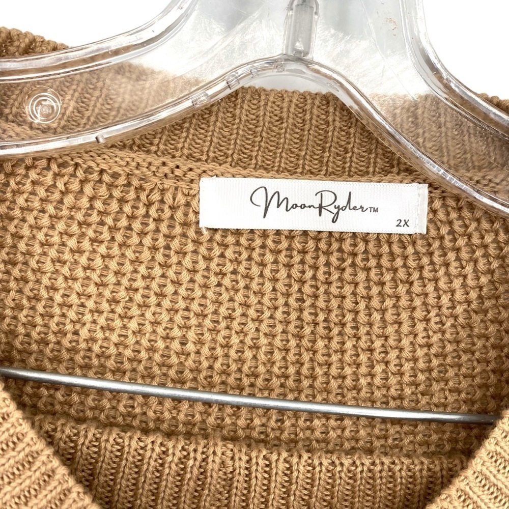Moon Ryder Henley Waffle Knit Top and Pants 2 Piece Loungewear Set - Picture 3 of 15